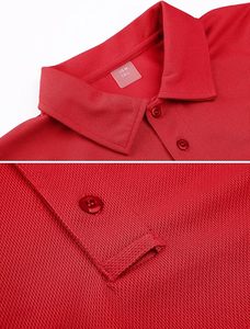 Homme 100% Polyester Anti-Rides Pique Jersey Golf Shirt Quick Dry Performance Manches Courtes Tactique pour Polo Shirt Print - Product Image 4