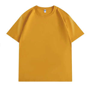 T-shirt surdimensionné pour hommes avec logo imprimé par transfert personnalisé coupe numérique souple poids lourd 100% coton épaule longue longueur tricotée - Product Image 5