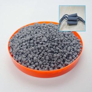 Gránulos de <span class=keywords><strong>TPE</strong></span> Reticulados, Retardantes de Llama, Alta Elasticidad, Resistentes al Aceite, Flexibles a Baja Temperatura, Certificación ROHS, Marca Rongfengda - Product Image 1