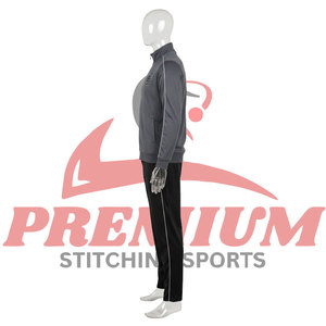 Custom <b>Zip</b> <b>Up</b> Hooded Tracksuit Men's Polyester Nylon Windbreaker Set Two Piece Jogging Suit - Product Image 2