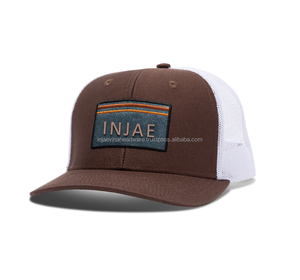 Casquettes de sport 5 panneaux personnalisées avec logo, impression par sublimation, dos en maille, en mousse, vierges, style Otto Trucker, pour hommes et femmes, collection 2026 de haute qualité - Product Image 1
