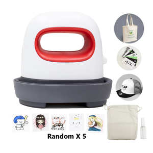 Máquina de Sublimación Portátil 110V - Mini Prensa de Calor Manual para Camisetas, Fácil de Usar - Product Image 2