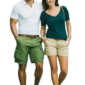 กางเกงคาร์โก้ผู้ชายกางเกงยุทธวิธีผ้ายืดแบบหลายกระเป๋าทรงตรงมีหลายช่องสไตล์ลำลองผ้าทอลายทแยงผ้าคอตตอน100 - Product Image 2