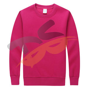 Sweat-shirt à col ras du cou 100% coton personnalisé pour hommes, à la mode, solide, imprimé en 3D, avec logo, hiver, tissu éponge doux, teint uni - Product Image 6