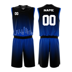 Vente chaude, tenue de basket-ball d'entraînement d'usine, style personnalisé, nouveau style, séchage rapide, uniforme de basket-ball pour hommes, ensemble de vêtements de sport de haute qualité - Product Image 6