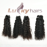 Extensions de Cheveux Humains Bouclés Naturels Indiens Vierges Remy, Doux, Épais, Pleine Dentelle Frontale, 100g, Qualité Premium, Style Noir