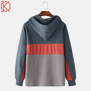 "Winter Hot Selling 2022 Polyester and Cotton <b>Fleece</b> Solid Color Men's Hoodies <b>Sweater</b> Warm Hoodies" - Product Image 2