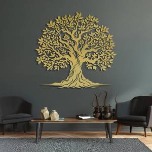 ศิลปะติดผนังโลหะขนาดใหญ่หรูหราทันสมัยตกแต่งบ้านรูปทรงเรียบง่ายปรับแต่งได้ตกแต่งผนังของขวัญวันแม่ - Product Image 2