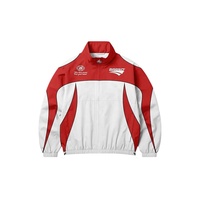 Conjunto de Dos Piezas de Chaqueta Cortavientos de Invierno Personalizada de Primera Calidad, Ligera, Corte Regular, Sólida, Impermeable y Transpirable de Poliéster