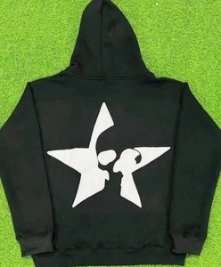 Custom Design Men's tracksuit Streetwear Acid Wash Cotton Drop Shoulder Hoodie 400gsm Heavy Weight for Men <b>large</b> size tracksuit - Product Image 3