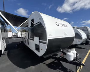 Meilleur!! Camping-car d'occasion 3 mois d'utilisation 2023 2024 2025 Forest River Fifth OZARK 26KB Remorque de voyage RV - Product Image 1