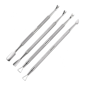 Vernis à Ongles Gel Enlever les Peau Morte des Ongles Poussoir à Cuticules en Acier Inoxydable Poussoir à Cuticules à Double Extrémité - Product Image 2