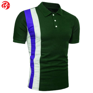 Estilo informal para hombre Patrón sólido para Polos Nuevo diseño Jersey transpirable Logotipo personalizado Estilo callejero - Product Image 2