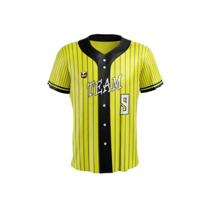 Uniformes de béisbol y softbol transpirables de alta calidad para niños y adultos, ropa deportiva de media manga de Hip Hop para jóvenes - Product Image 5