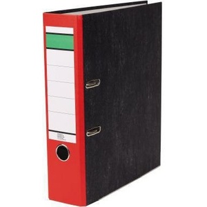 Carpeta de 80 mm para DIN A4, Papel Rojo 100% Reciclado, Archivador NEUTRAL GOODS - Product Image 1
