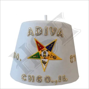 REGALIA MAÇONNIQUE SHRINER FEZ ADIVA ROW-HSE UNIQUE - Product Image 1