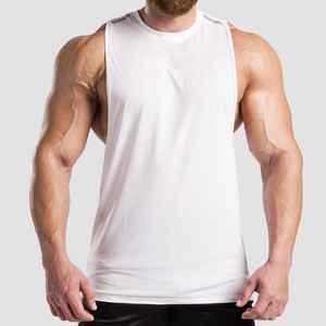 Streetwear Hooded Style Cut and Sew Tank Top Manufacturer Custom Cotton <b>TankTops</b> for <b>Men's</b> Sports Tank Top - Product Image 6