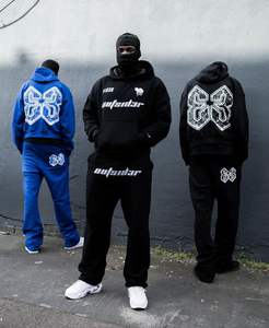 Chándales Heavyweight Blank Streetwear Gráfico Vintage Estampado de gran tamaño Tallas grandes Peso pesado algodón - Product Image 1