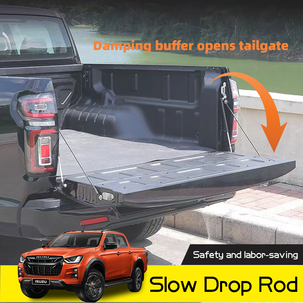 Slow-Down Tailgate Assist Strut For Isuzu D-Max DMAX 2020-2023 – Screw-On Damper