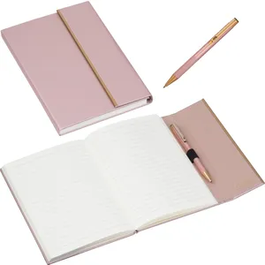 Set Regalo Aziendale Personalizzato con Taccuino e Penna di Maggie - Product Image 2