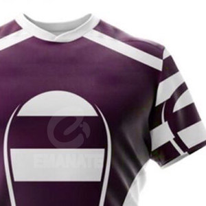 Uniforme de Rugby de Alta Calidad 100% Poliéster, Personalizable, Tallas Grandes, Marca Privada con Nombre de Equipo Personalizado, Superventas para Hombre - Product Image 4