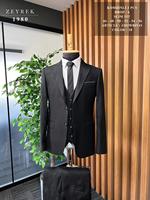Desain Terbaru Jas Pria untuk Pengantin & Bisnis Kasual Ukuran Besar Berkualitas Tinggi Model Double Breasted Anti Kusut Harga Terjangkau