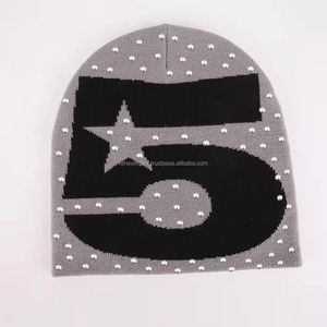 Gorro de Invierno Rehex Impex: unisex, diseño de calavera tejida, logotipo bordado, ajustable. - Product Image 2