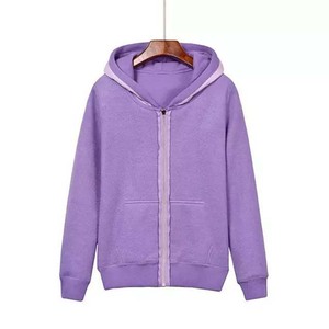 Chándal de Forro Polar con Logotipo Personalizado Bordado para Hombre, Color Liso, Secado Rápido, Transpirable, Manga Larga, con Capucha y Cremallera, para Deportes de Invierno - Product Image 2