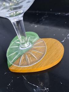 Luxury Handmade <b>Epoxy</b> Resin Coasters With Dried Flowers Elegant Classic Style Drink Mats for <b>Table</b> Decor and Gifts - Product Image 5