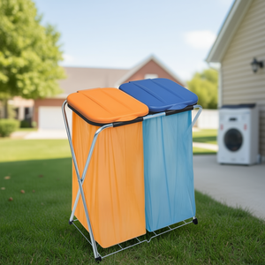 Support pour sacs poubelles (130Lt) Egogrid 2 Assortis 210712 - Product Image 3