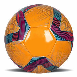 Venta al por mayor logotipo personalizado adulto balón de fútbol pu PVC cuero plegable duradero tamaño oficial cosido a máquina entrenamiento de alta calidad - Product Image 1