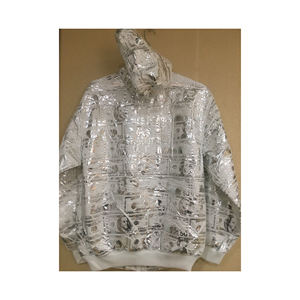 OEM Free Sample <b>Men</b> Hoodie Set Sweatshirt 50 Cotton 50 Polyester Long Sleeve Printed Oversize Pullover <b>Hoodies</b> Wholesale <b>Black</b> - Product Image 2