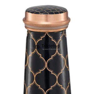 Botella de agua de cobre puro ligera, ancha y duradera, estilo de vida saludable, vasos de plástico, regalo perfecto de Tradebyd - Product Image 3