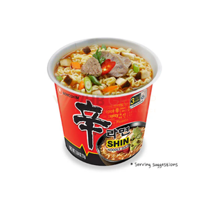 NONGSHIM <b>SHIN</b> <b>CUP</b> NOODLES 6 PACK - Product Image 2