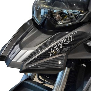Adesivi 3D Personalizzati per Protezione Becco Anteriore per Moto QJ Motor SRT 700, Uso Decorativo - Product Image 1