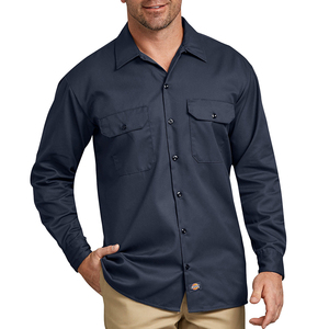 Camisa de Trabajo Industrial Resistente para Hombre, Diseño Utilitario Reforzado con 2 Bolsillos - Product Image 2