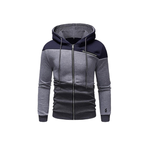 เสื้อฮู้ดขนแกะสวมหัวสำหรับผู้ชายดีไซน์ใหม่มีตัวเลือกพิมพ์หลายสี - Product Image 2