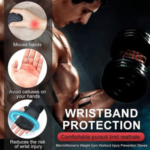 Guantes de Entrenamiento Cruzado de Cuero de Primera Calidad, Recién Llegados, para Uso en Gimnasio, Correa de Muñeca Ajustable, Ligeros, Venta al Por Mayor - Product Image 4