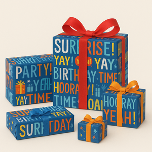 Bán Buôn Sang Trọng Giáng Sinh Couche Giấy Biểu Tượng Tùy Chỉnh In Năm Mới Quà Tặng Bao Bì Hot Bán Cao-<span class=keywords><strong>End</strong></span> Giấy Gói Cho Quà Tặng - Product Image 5