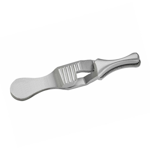 Pince Bulldog manuelle droite en acier inoxydable pour micro-occlusion, instrument chirurgical de qualité supérieure - Product Image 2