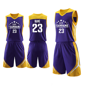 Venta al por mayor de camisetas de baloncesto baratas personalizadas ropa de baloncesto transpirable 100% poliéster camisetas de baloncesto uniformes para hombres - Product Image 1