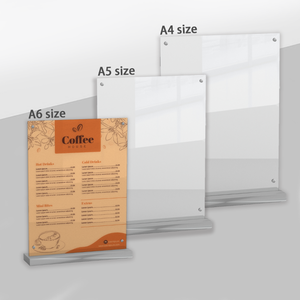 Présentoir en acrylique – Support de présentation moderne amovible de 3 mm d'épaisseur pour cosmétiques et publicité - Product Image 1
