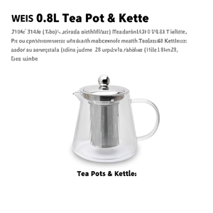 WEIS 0.8L Tea <b>Pot</b> & Kettle - Product Image 2