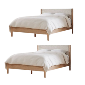 Lit en bois moderne écologique Mobilier de maison moderne et élégant Mobilier de chambre à coucher Ensemble de lit de haute qualité Super confortable - Product Image 2