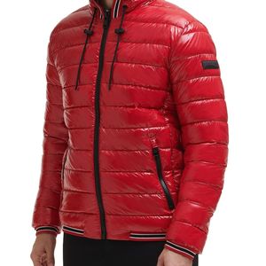 Chaqueta acolchada con capucha personalizada para hombre, abrigos gruesos de invierno, chaquetas pesadas con burbujas, estilo callejero, venta en línea - Product Image 5