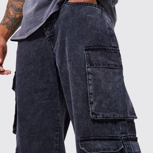 Loose Fit Baggy <b>Jeans</b> <b>for</b> <b>Men</b> OEM Custom Streetwear Denim Private Label Fashion Factory Clothing Manufacturer - Product Image 6
