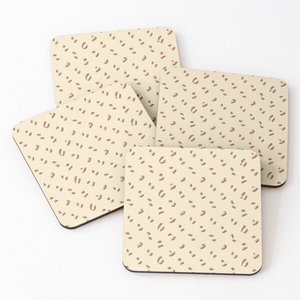 Unique Design Custom Logo Handmade Durable Natural Round <b>Wood</b> Coaters Printed Tea Serving Coasters 4 Pieces Hot Selling Set - Product Image 4
