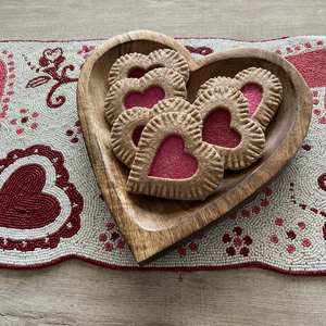 Cœur en bois décoratif Art Déco pour la Saint-Valentin, le Ramadan, les mariages, objet de décoration romantique pour la table à la maison, cadeau - Product Image 1