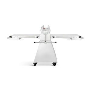 Laminadora de masa para panadería, 2 vías, fácil de operar, cuerpo y rodillo de acero inoxidable, equipo de panadería, soporte técnico en vídeo, marca Kien An - Product Image 3