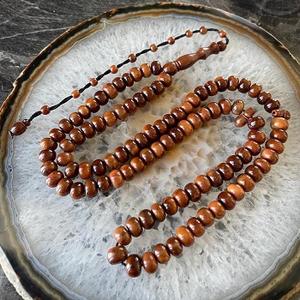 Vente flash 100% original Tasbeeh en bois de santal Kaoka, perles islamiques, perles de prière musulmanes, perles de Tasbeeh multicolores - Product Image 3
